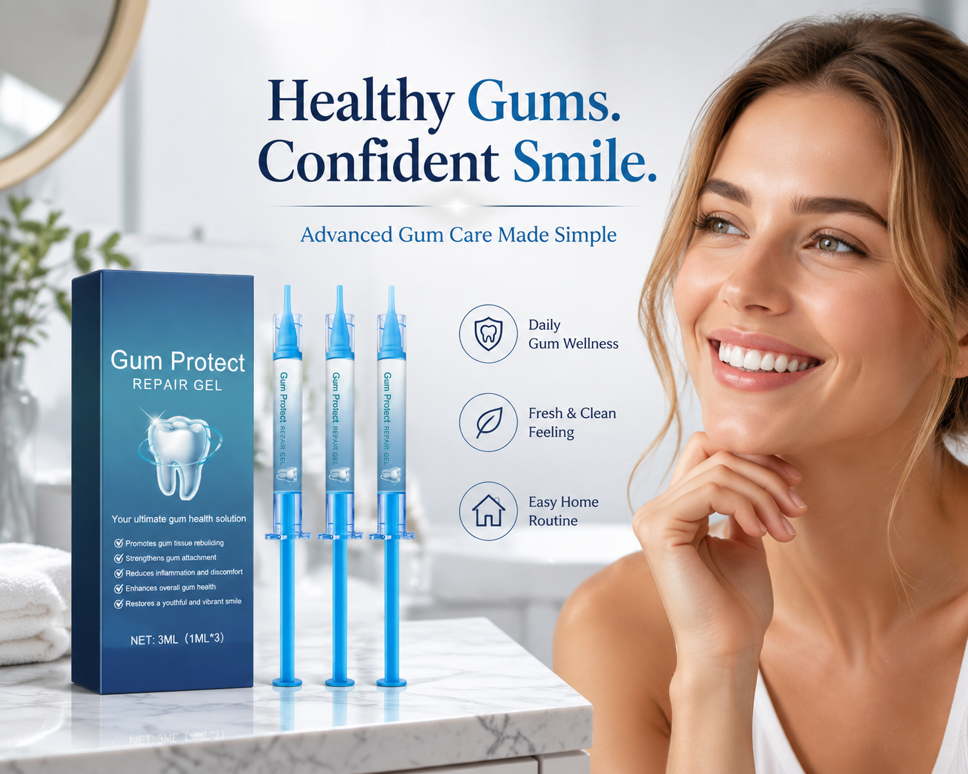🦷 Gum health Periodontal Repair Gel