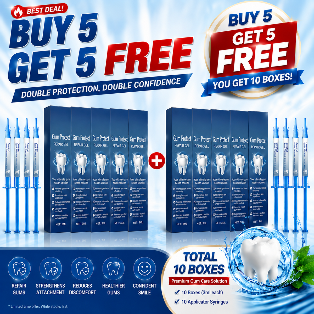 🦷 Gum health Periodontal Repair Gel