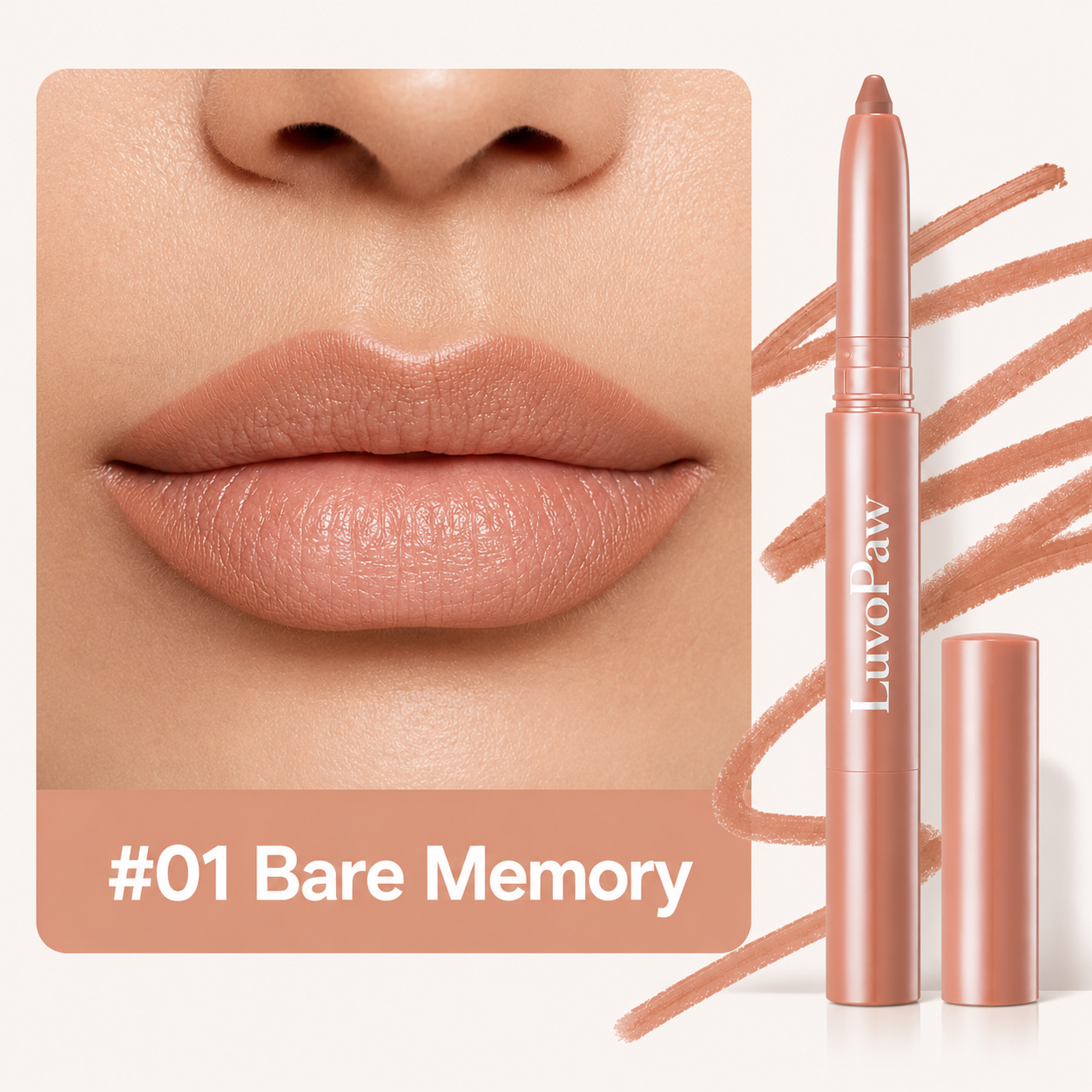 Easy Glide Lip Liner — Creamy, Blendable Color with Smooth Application