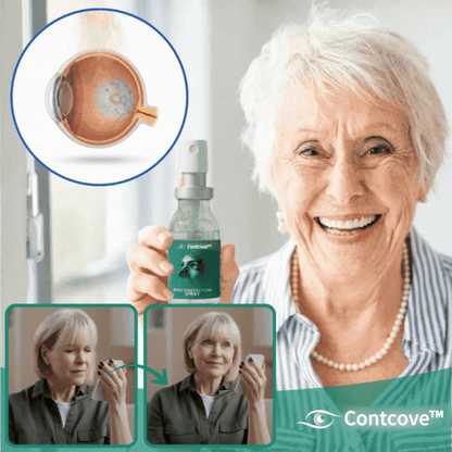 Contcove® Lutein Eye Care Spray — 10-Second Daily Routine