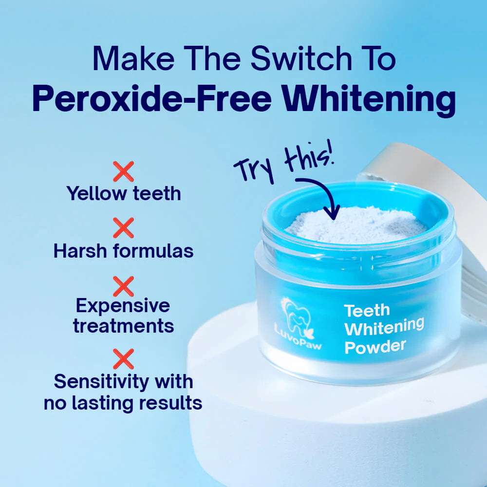 LuvoPaw Professional Teeth Whitening Powder