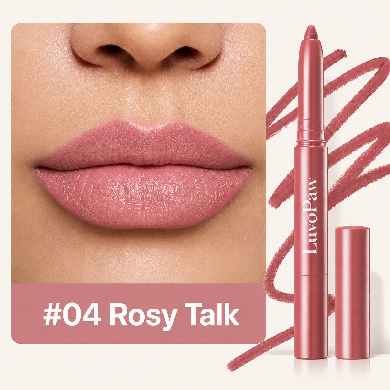 Easy Glide Lip Liner — Creamy, Blendable Color with Smooth Application