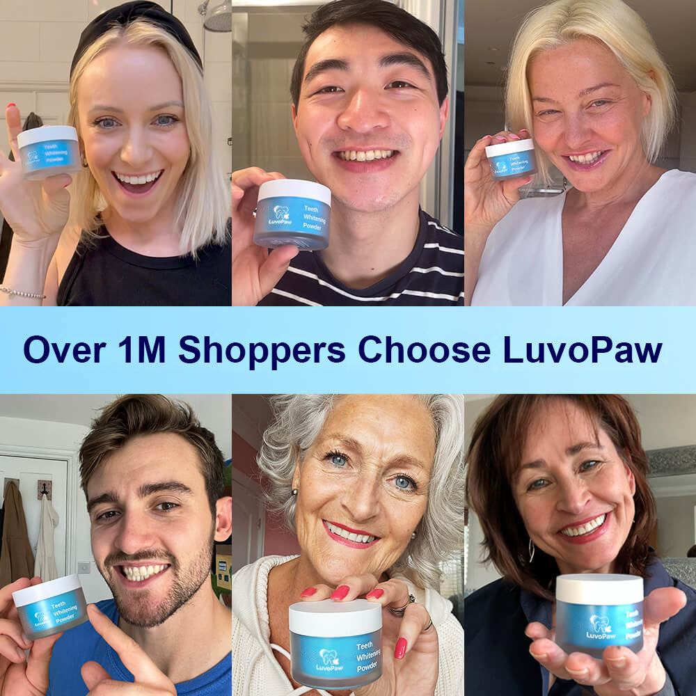 LuvoPaw Professional Teeth Whitening Powder