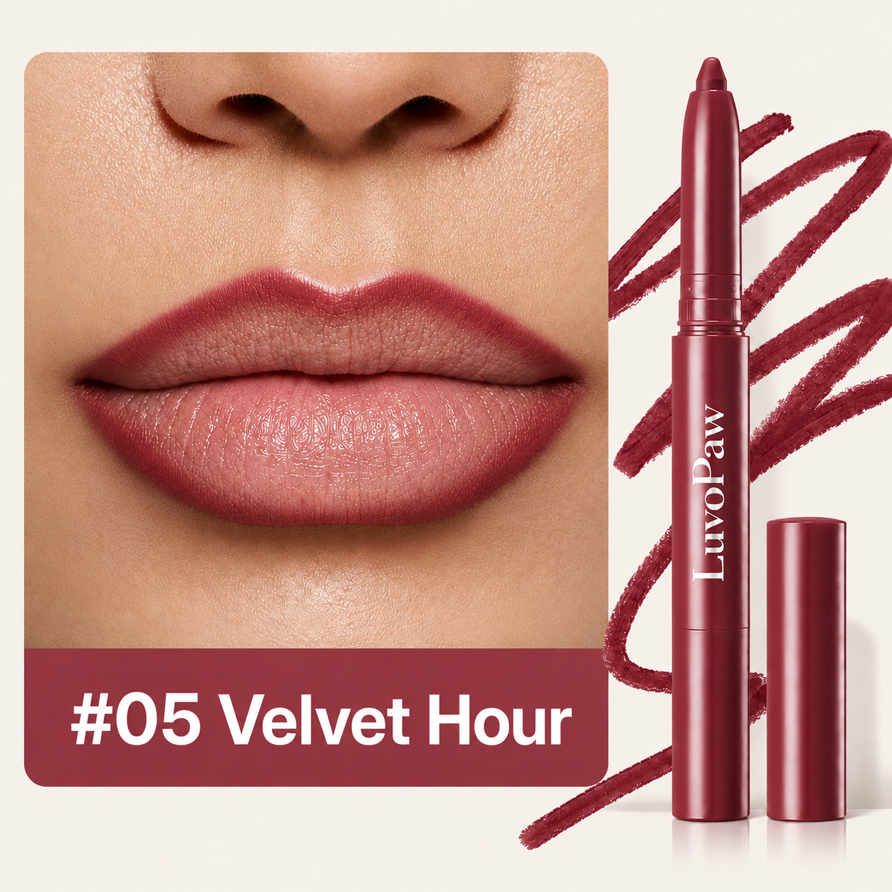 Easy Glide Lip Liner — Creamy, Blendable Color with Smooth Application