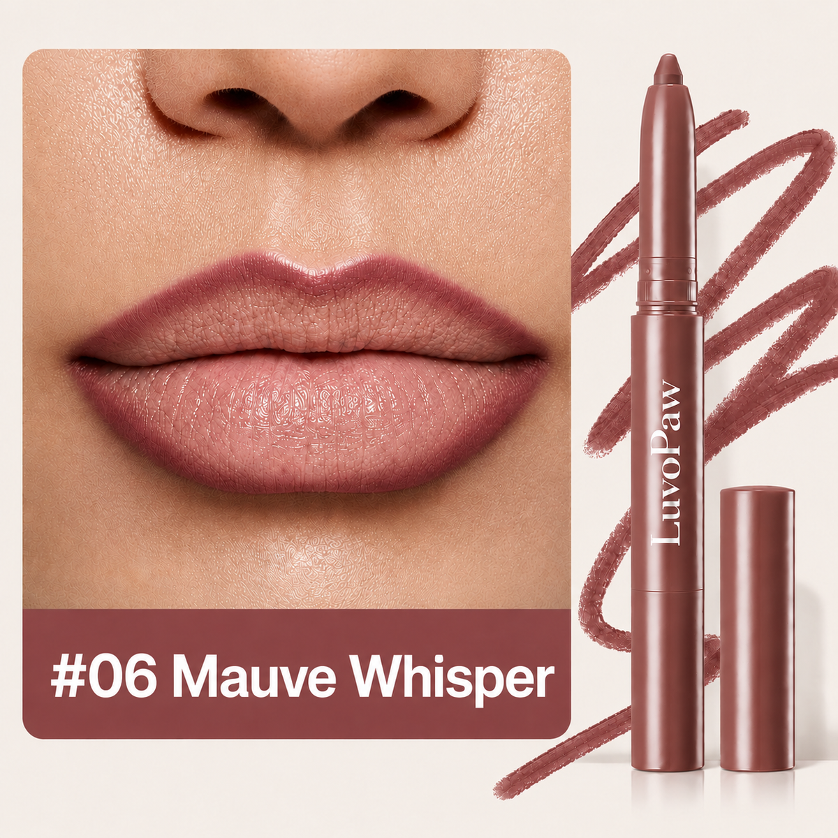 Easy Glide Lip Liner — Creamy, Blendable Color with Smooth Application