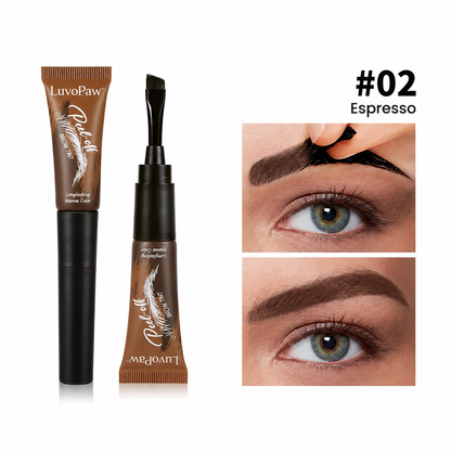 5-Shade Peel-Off Brow Tint — Waterproof, Long-Wear Definition