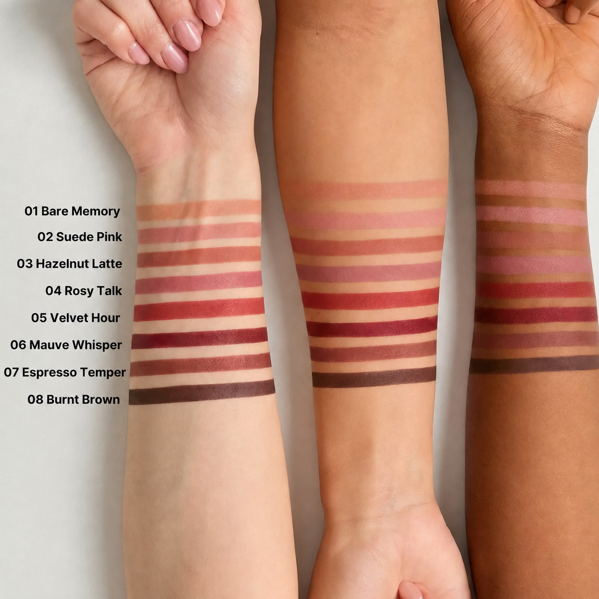Easy Glide Lip Liner — Creamy, Blendable Color with Smooth Application