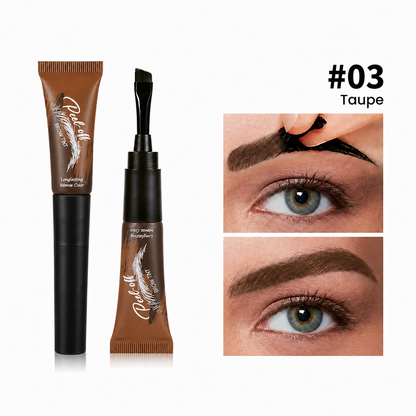 5-Shade Peel-Off Brow Tint — Waterproof, Long-Wear Definition